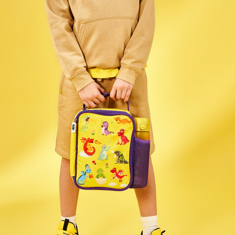 ION8 Kids Lunch Bag, Insulated, Dragons, Medium
