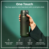 ION8 Bottle, Recyclon, Dark Green, 750ml