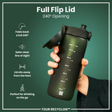 ION8 Bottle, Recyclon, Dark Green, 750ml