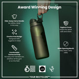 ION8 Bottle, Recyclon, Dark Green, 750ml