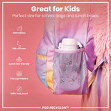 ION8 Leak Proof Kids Water Bottle, Recyclon, Butterflies, 350ml (12oz)