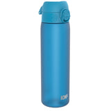 ION8 Leak Proof Slim Water Bottle, Recyclon, Blue, 500ml (18oz)