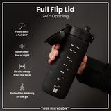 ION8 Bottle, Recyclon, Black, 750ml