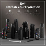 ION8 Leak Proof Slim Water Bottle, Recyclon, Spaceships, 500ml (18oz)