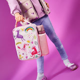 ION8 Kids Lunch Bag, Insulated, Unicorns, Medium