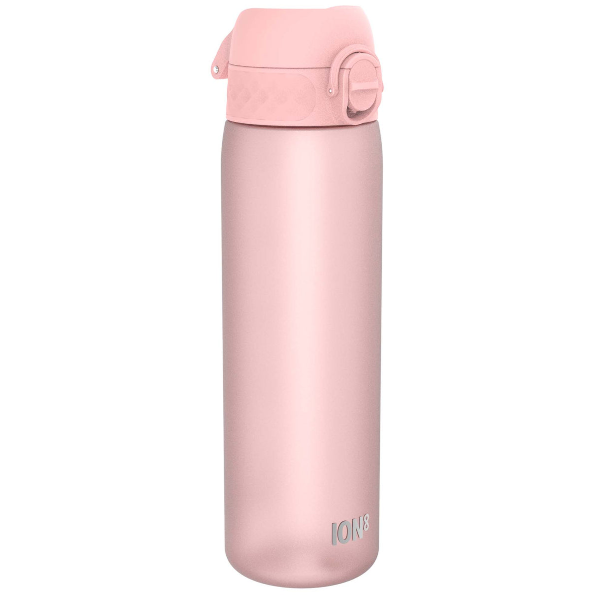ION8 Leak Proof Slim Water Bottle, Recyclon, Rose Quartz, 500ml (18oz)