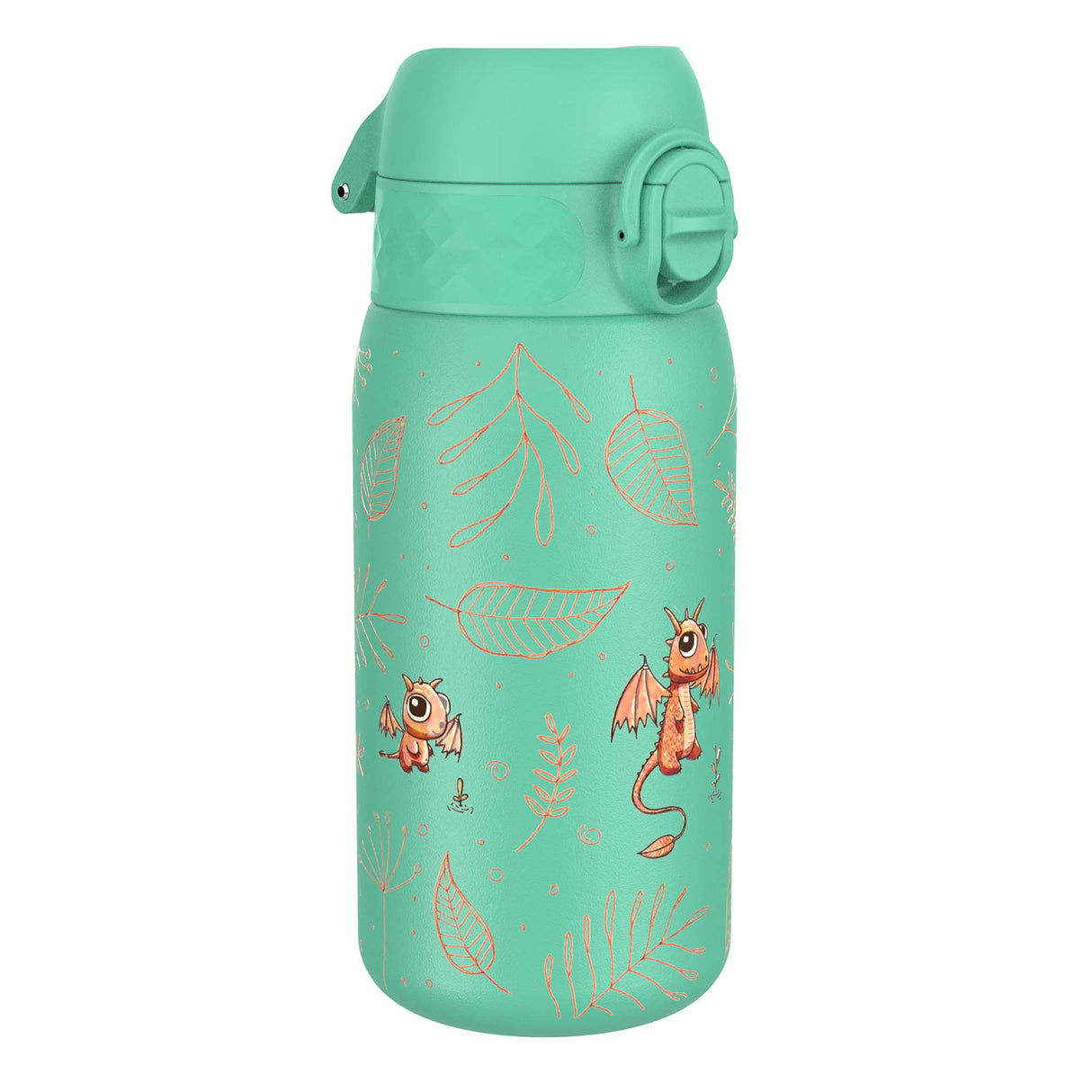 ION8 Leak Proof Kids Water Bottle, Stainless Steel, Egg to Dragon, 400ml (13oz)