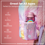 ION8 Leak Proof Slim Water Bottle, Recyclon, Unicorns, 500ml (18oz)