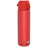 ION8 Leak Proof Slim Water Bottle, Recyclon, Red, 500ml (18oz)