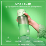 ION8 Leak Proof Kids Water Bottle, Recyclon, Surf Green, 350ml (12oz)