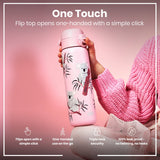 ION8 Leak Proof Slim Thermal Steel Water Bottle, Insulated, Koala, 500ml (17oz)