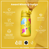 ION8 Leak Proof Thermal Steel Water Bottle, Insulated, Dinosaurs, 320ml (11oz)