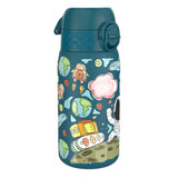 ION8 Leak Proof Kids Water Bottle, Stainless Steel, Space, 400ml (13oz)