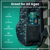 ION8 Leak Proof Slim Water Bottle, Recyclon, Automobile, 500ml (18oz)