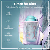 ION8 Leak Proof Kids Water Bottle, Recyclon, Mermaid, 350ml (12oz)
