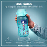 ION8 Leak Proof Kids Water Bottle, Recyclon, Mermaid, 350ml (12oz)