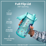 ION8 Leak Proof Kids Water Bottle, Recyclon, Mermaid, 350ml (12oz)