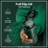 ION8 HotShot Leak Proof Insulated Cup, Travel Mug, Dark Green, 360ml (12oz)