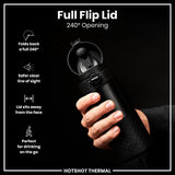 ION8 HotShot Leak Proof Insulated Cup, Travel Mug, Black, 360ml (12oz)
