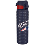 ION8 Leak Proof NFL Water Bottle, Stainless Steel, New England Patriots, 600ml