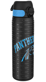 ION8 Leak Proof NFL Water Bottle, Stainless Steel, Carolina Panthers, 600ml (20oz)