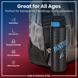 ION8 Leak Proof NFL Water Bottle, Stainless Steel, Carolina Panthers, 600ml (20oz)