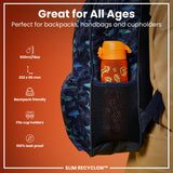 ION8 Leak Proof Slim Water Bottle, Recyclon, Music, 500ml (18oz)