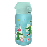 ION8 Leak Proof Kids Water Bottle, Recyclon, Crocodiles, 350ml (12oz)