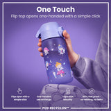 ION8 Leak Proof Kids Water Bottle, Recyclon, Fairies, 350ml (12oz)