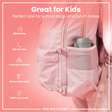 ION8 Leak Proof Small Water Bottle With Straw, Recyclon, Grey, 350ml (12oz)