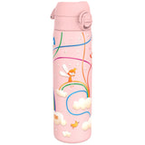 ION8 Leak Proof Slim Water Bottle, Stainless Steel, Fairies, 600ml (20oz)