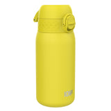 ION8 Leak Proof Kids Water Bottle, Stainless Steel, Yellow, 400ml (13oz)