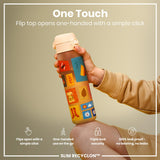 ION8 Leak Proof Slim Water Bottle, Recyclon, Camping, 500ml (18oz)