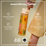 ION8 Leak Proof Slim Water Bottle, Recyclon, Camping, 500ml (18oz)