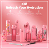 ION8 Leak Proof Kids Water Bottle, Recyclon, Ice Creams, 350ml (12oz)