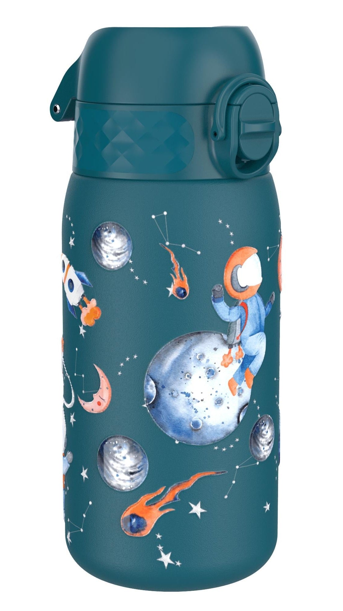 ION8 Leak Proof Thermal Steel Water Bottle, Insulated, Space, 320ml (11oz)