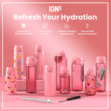 ION8 Leak Proof Thermal Steel Water Bottle, Insulated, Ice Creams, 320ml (11oz)