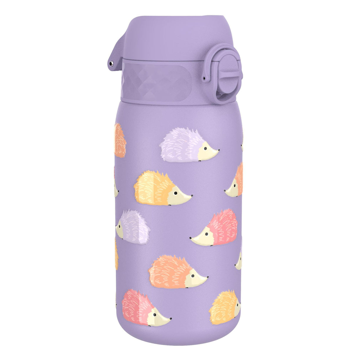 ION8 Leak Proof Kids Water Bottle, Stainless Steel, Hedgehogs, 400ml (13oz)