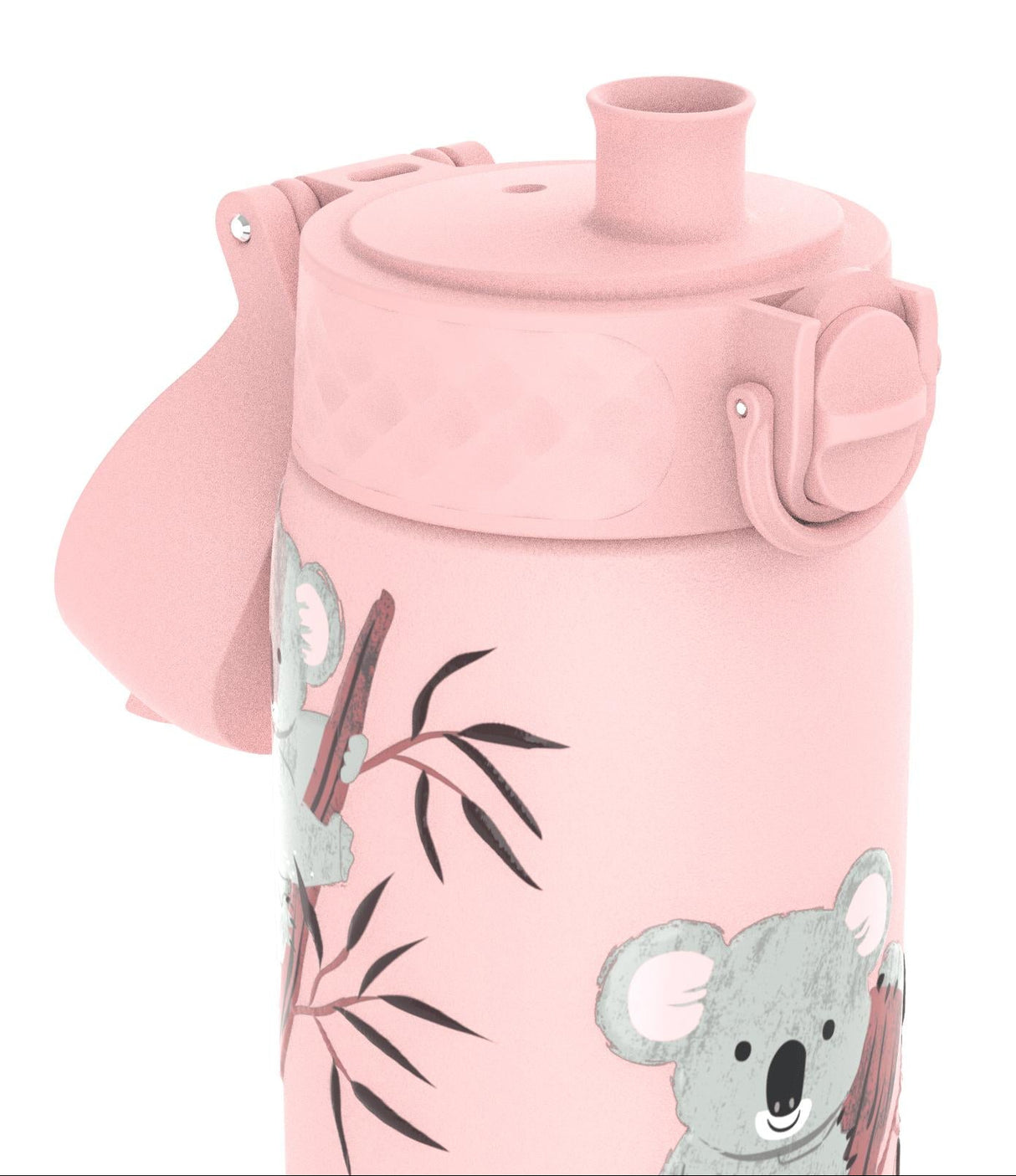 ION8 Leak Proof Slim Water Bottle, Stainless Steel, Koalas, 600ml (20oz)
