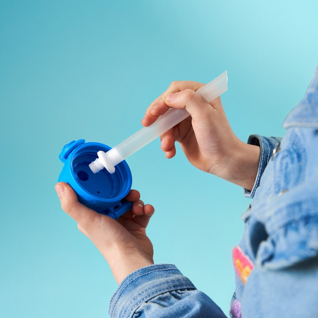 Straw for 300ml - 400ml ION8 Bottles, Add-on Straw, Small