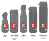 ION8 Leak Proof Water Bottle Accessory, Replacement Lid, Pink, Small / Medium