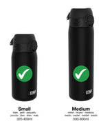 ION8 Leak Proof Water Bottle Accessory, Replacement Lid, Rose Bloom, Small / Medium