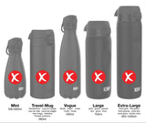ION8 Leak Proof Water Bottle Accessory, Replacement Lid, Lilac, Small / Medium