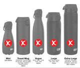 ION8 Leak Proof Water Bottle Accessory, Replacement Lid, Blue, Small / Medium