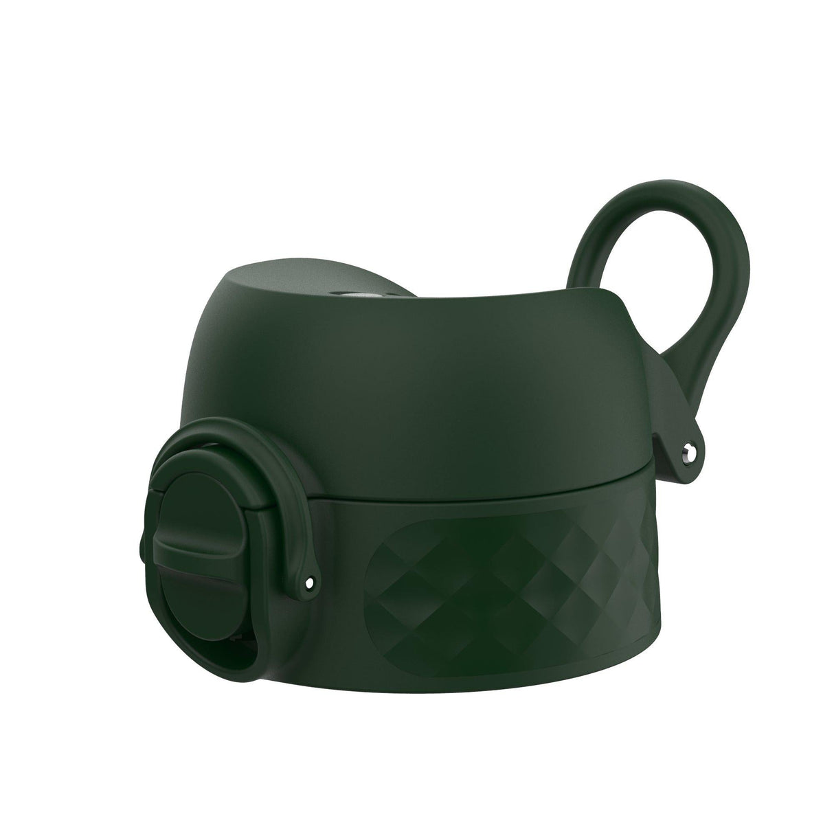 ION8 Leak Proof Water Bottle Accessory, Replacement Lid, Dark Green, Small / Medium