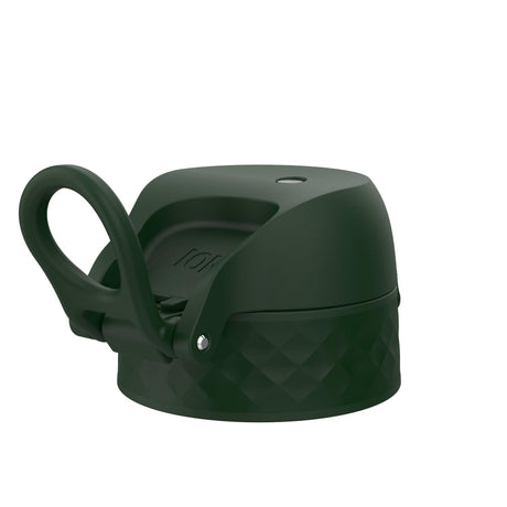 ION8 Leak Proof Water Bottle Accessory, Replacement Lid, Dark Green, Small / Medium