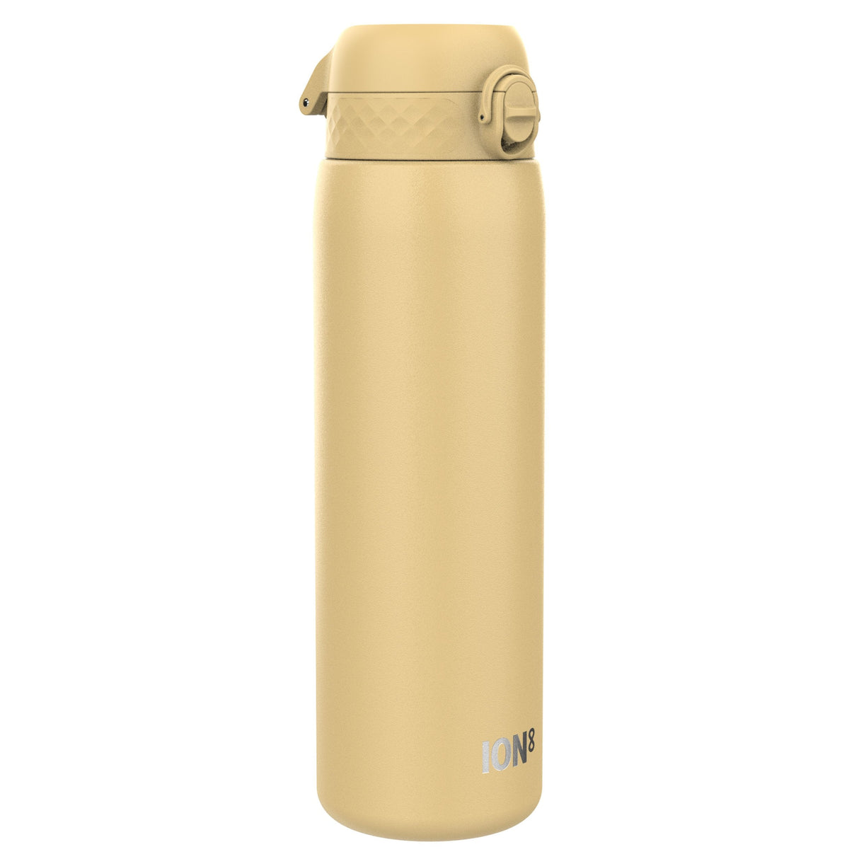 ION8 Leak Proof 1 Litre Water Bottle, Stainless Steel, Desert, 1L