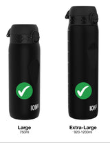 ION8 Leak Proof Water Bottle Replacement Lid, Red, Large