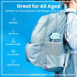 ION8 Leak Proof Slim Water Bottle, Recyclon, Mermaids, 500ml (18oz)