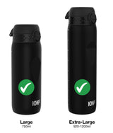 ION8 Leak Proof Water Bottle Replacement Lid, White, Large